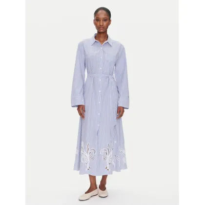 Zdjęcie Tommy Hilfiger Sukienka koszulowa WW0WW44660 Błękitny Regular Fit