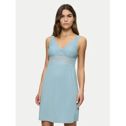 Zdjęcie Triumph Koszula nocna Aura Spotlight 10218288 Niebieski Regular Fit