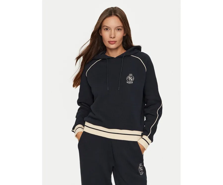 obrazek 1 Guess Bluza V4BQ05 KCHU1 Granatowy Regular Fit