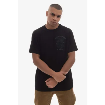 Zdjęcie Maharishi t-shirt bawełniany kolor czarny gładki 4093.BLACK-BLACK