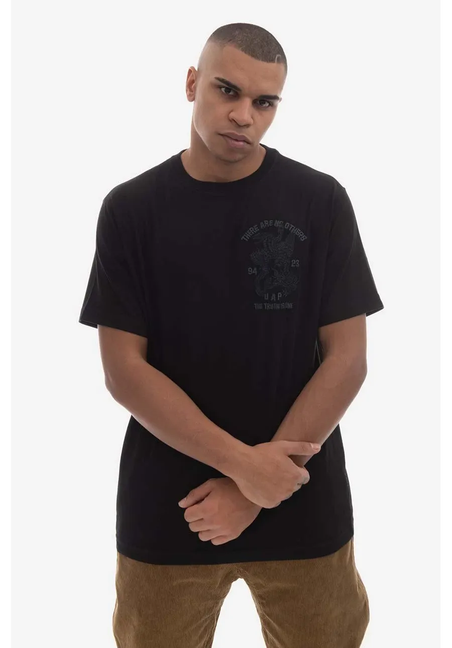 obrazek 1 Maharishi t-shirt bawełniany kolor czarny gładki 4093.BLACK-BLACK
