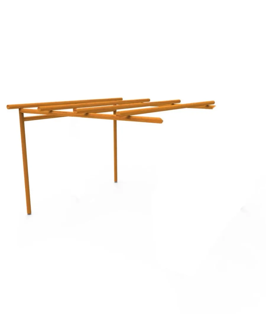 obrazek 1 Stylowe podwójne przedłużenie pergoli Nagi 359×300 cm