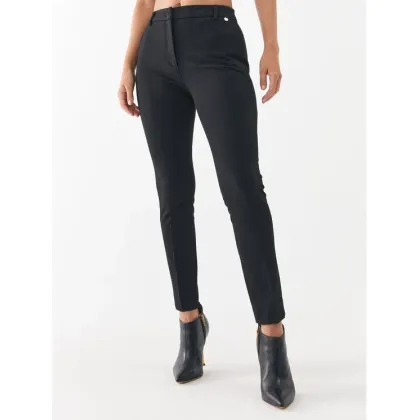 Zdjęcie Liu Jo Spodnie materiałowe CF3054 J1857 Czarny Slim Fit