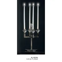 Picture Stylish brass candlestick with crystal elements - Il Paralume Marina