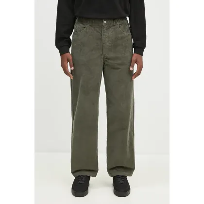 Zdjęcie Norse Projects spodnie sztruksowe Ragnar Relaxed Solotex Corduroy Pant kolor zielony N25.0410.8098