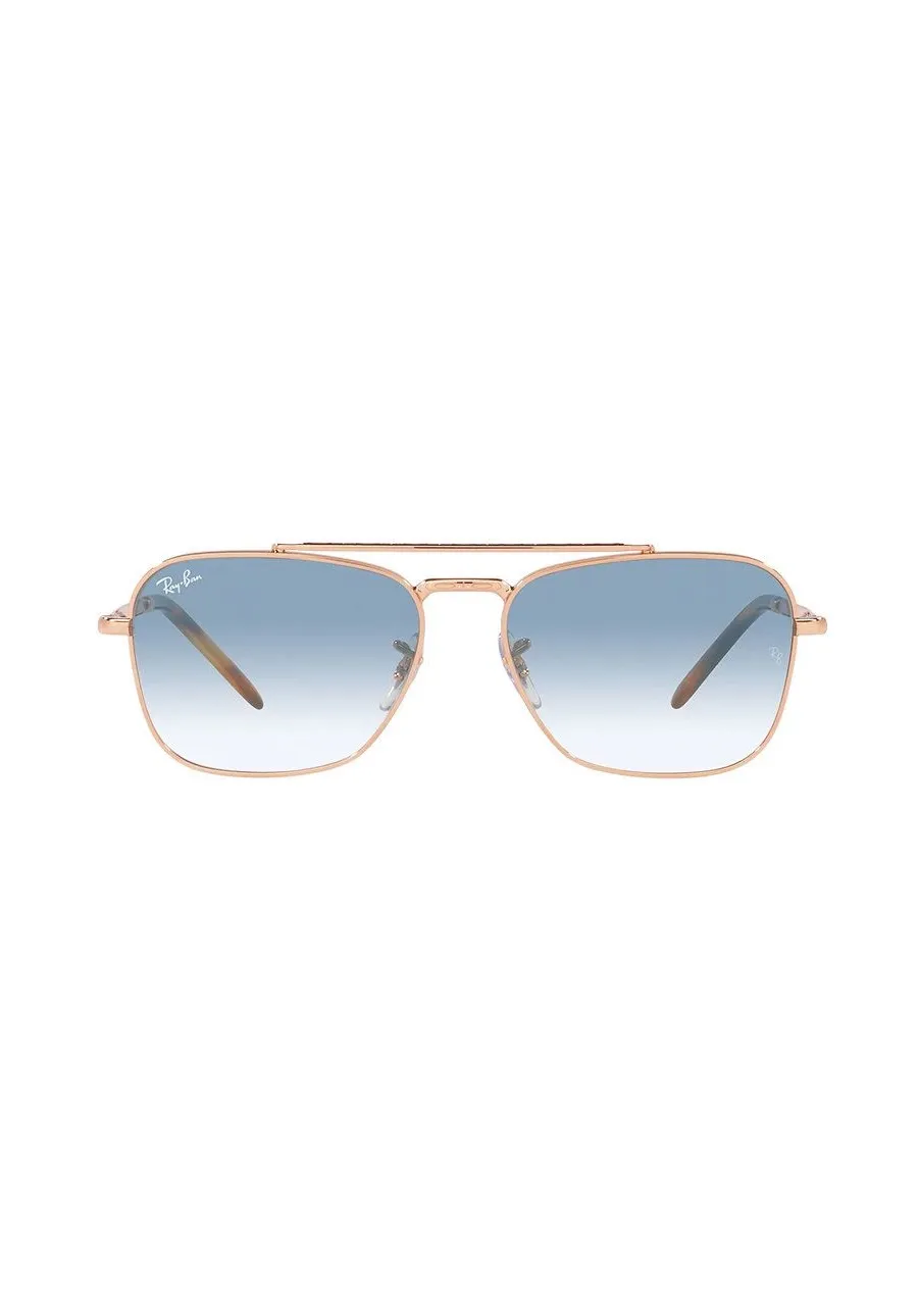 obrazek 1 Ray-Ban okulary przeciwsłoneczne NEW CARAVAN kolor różowy 0RB3636