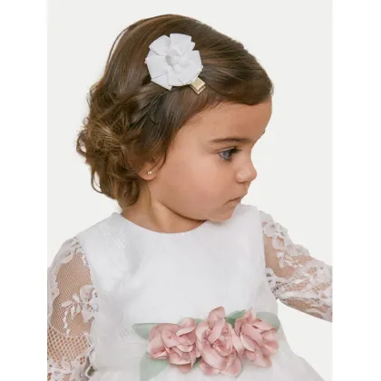 Zdjęcie Abel & Lula Zestaw opaska i spinka do włosów 5931 Biały