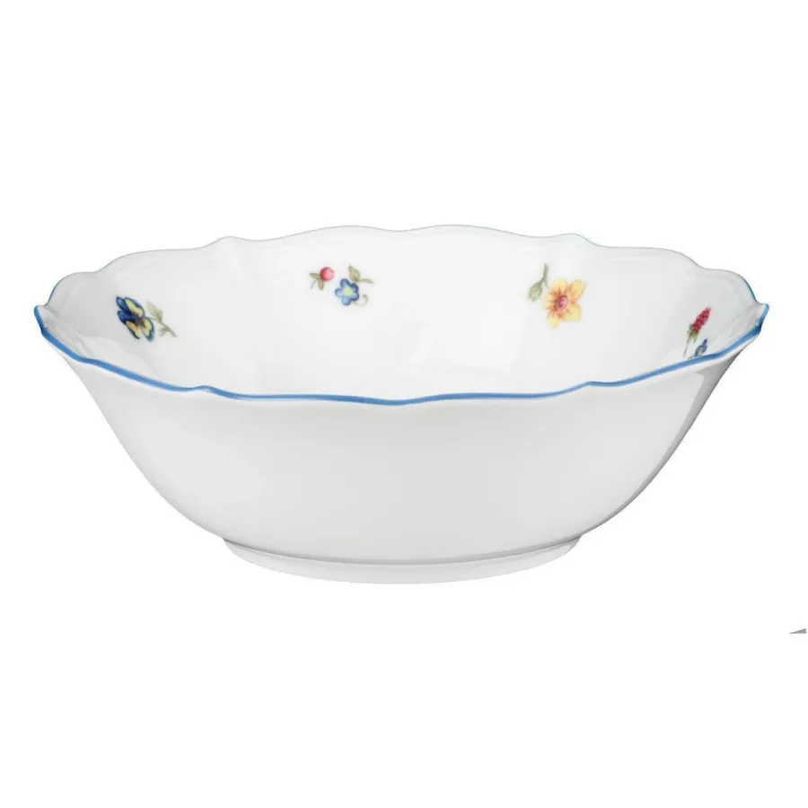 obrazek 1 Okrągła porcelanowa miska 20 cm z kwiatowym zdobieniem – Seltmann Weiden