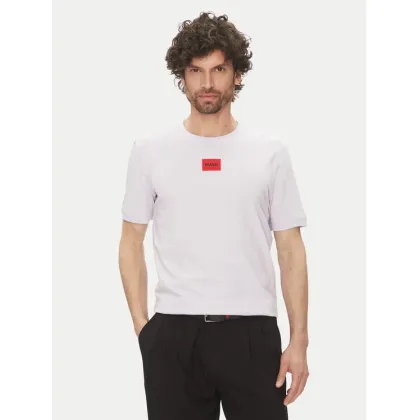 Zdjęcie HUGO T-Shirt Diragolino212 50447978 Fioletowy Regular Fit