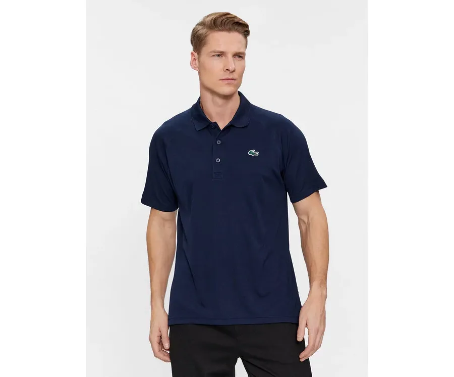 obrazek 1 Lacoste Polo DH3201 Granatowy Regular Fit