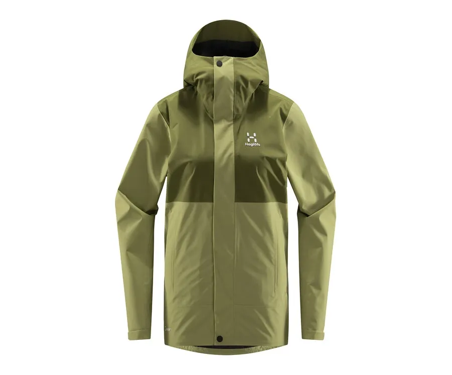 obrazek 1 Haglöfs Kurtka przeciwdeszczowa Koyal 606494 Zielony Active Fit