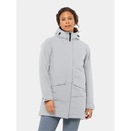 Zdjęcie Jack Wolfskin Kurtka zimowa Tempelhof Coat 1116151 Szary Regular Fit