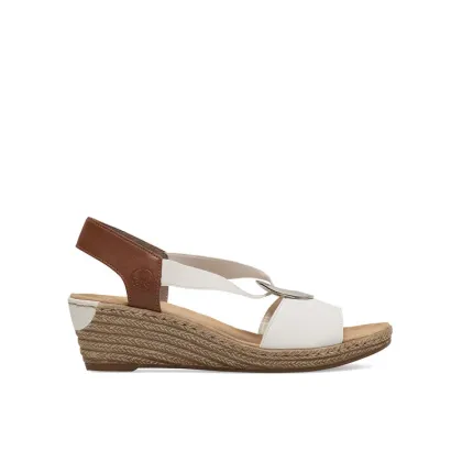 Zdjęcie Rieker Sandały 624H6-81 Biały