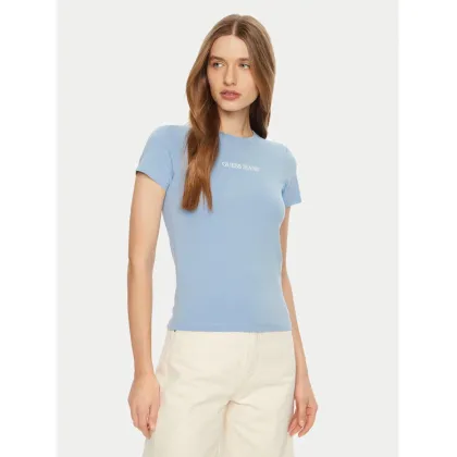 Zdjęcie Guess Jeans T-Shirt W4YI01 J1314 Błękitny Regular Fit