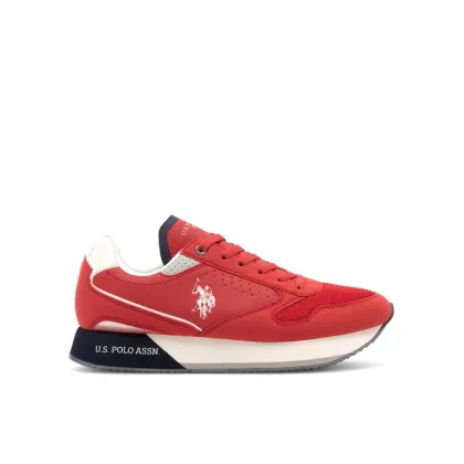 Zdjęcie U.S. Polo Assn. Sneakersy NOBIL003G Czerwony