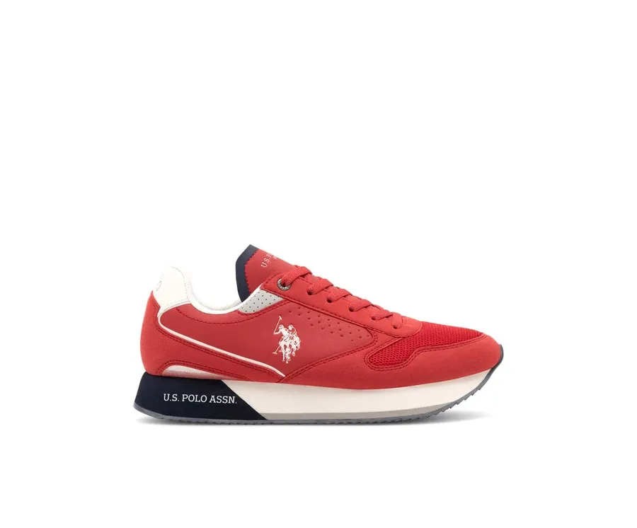 obrazek 1 U.S. Polo Assn. Sneakersy NOBIL003G Czerwony