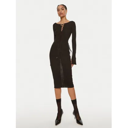 Zdjęcie Patrizia Pepe Sukienka koktajlowa 8A1331 K1QZA K250 Czarny Slim Fit