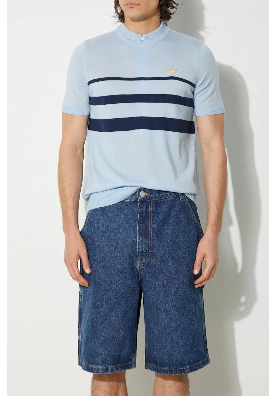 obrazek 1 ICECREAM szorty jeansowe Denim Carpenter Shorts męskie kolor granatowy IC24254