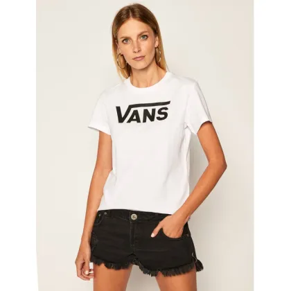Zdjęcie Vans T-Shirt Wm Flying V Crew Tee VN0A3UP4 Biały Regular Fit