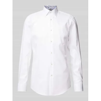 Zdjęcie Koszula biznesowa o kroju slim fit z kołnierzykiem typu kent model ‘Hank’
