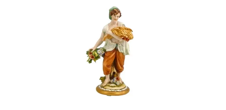 obrazek 1 Letnia statuetka porcelanowa