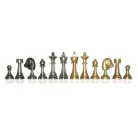 Picture Collectible brass chess sets