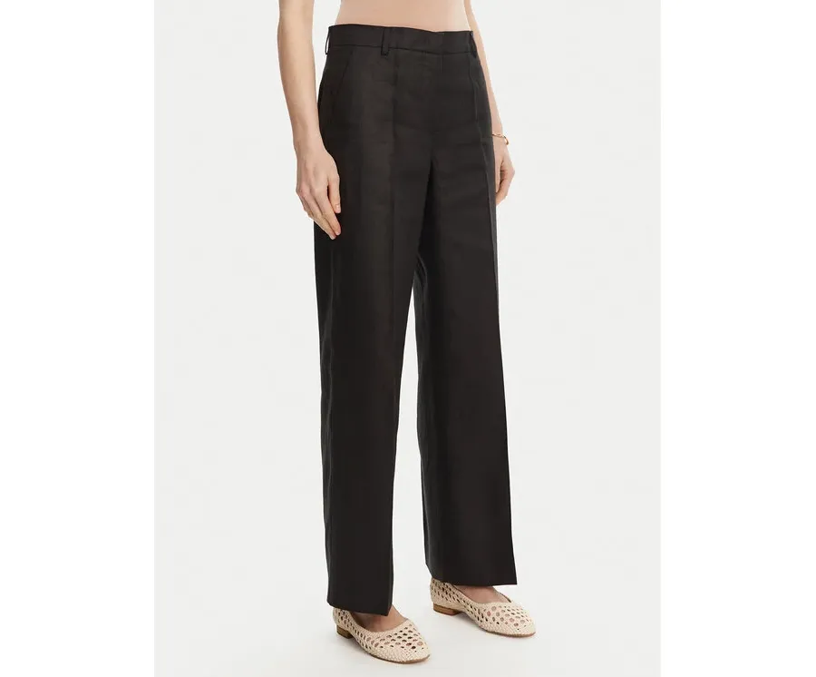 obrazek 1 Weekend Max Mara Spodnie materiałowe Malizia 2515131052 Czarny Regular Fit
