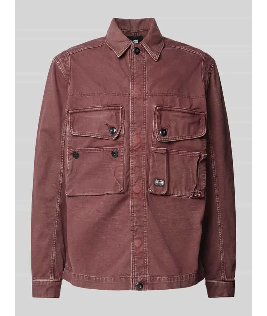 obrazek 1 Kurtka koszulowa o kroju regular fit z kołnierzykiem typu kent model ‘Utility’
