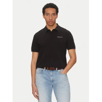 Zdjęcie Tommy Jeans Polo Linear DM0DM20914 Czarny Regular Fit