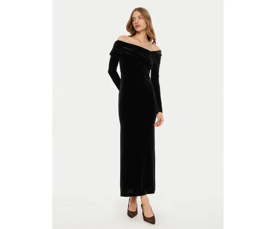 obrazek 1 Undress Code Sukienka koktajlowa Femme Fatale 739 Czarny Slim Fit