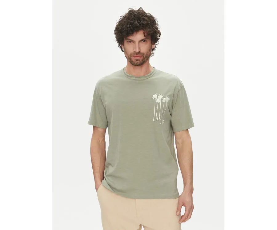 obrazek 1 Liu Jo T-Shirt QA5185 J7734 76206 Zielony Regular Fit