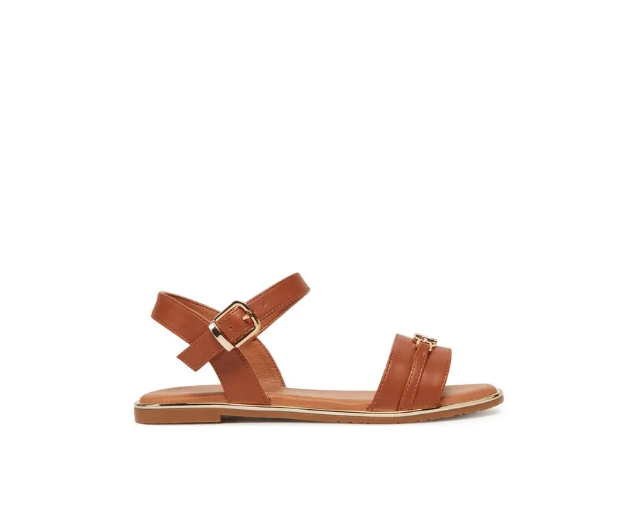 obrazek 1 Tommy Hilfiger Sandały T3A2-33778-0326 S Brązowy