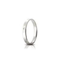 Zdjęcie KLasyczna obrączka z diamentem 3mm