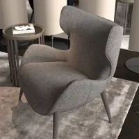 Zdjęcie Nowoczesny designerski fotel do salonu z Włoch