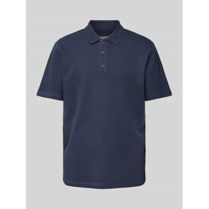 Zdjęcie Koszulka polo o kroju regular fit z krótką listwą guzikową