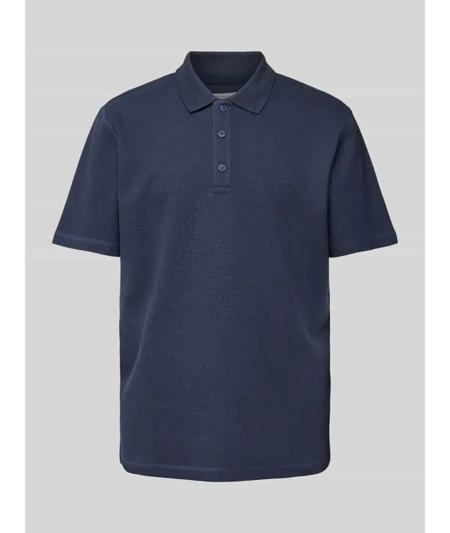 obrazek 1 Koszulka polo o kroju regular fit z krótką listwą guzikową