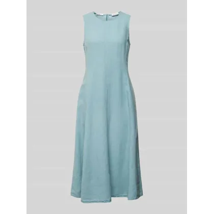 Zdjęcie Sukienka midi z okrągłym dekoltem