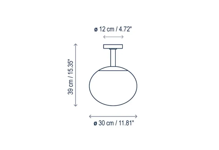 obrazek 2 Oświetlenie ogrodowe - lampa sufitowa Elipse