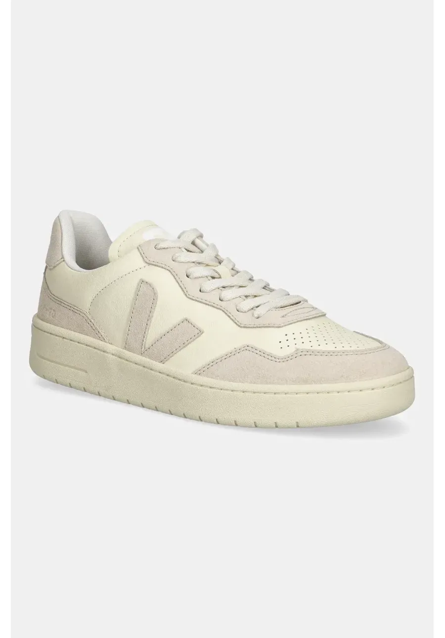 obrazek 1 Veja sneakersy skórzane V-90 męskie kolor beżowy VD2003892B