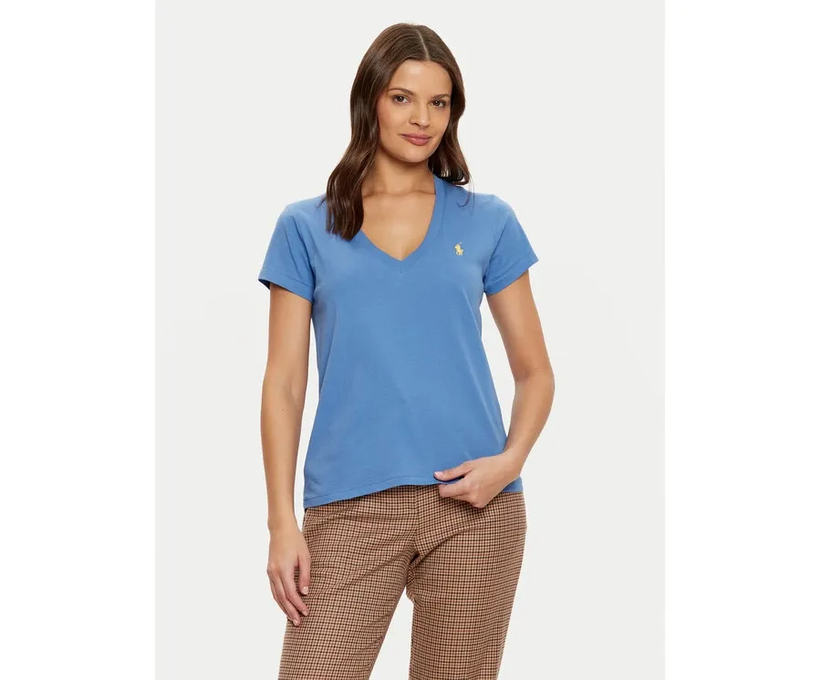 obrazek 1 Polo Ralph Lauren T-Shirt 211902403015 Niebieski Regular Fit