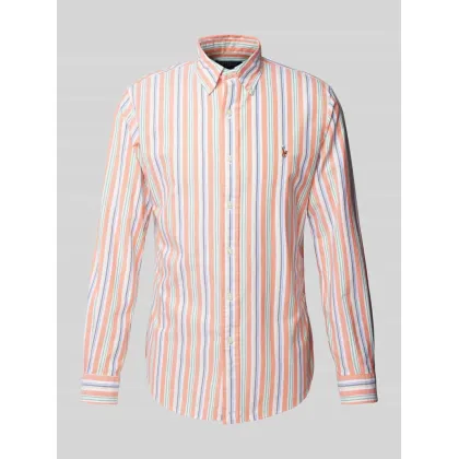 Zdjęcie Koszula casualowa o kroju custom fit z kołnierzykiem typu button down