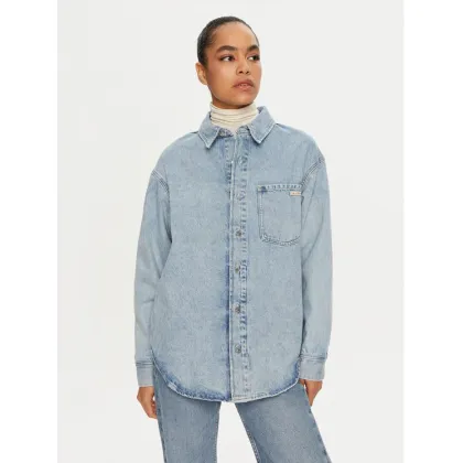 Zdjęcie Calvin Klein Jeans Koszula jeansowa J20J224049 Niebieski Relaxed Fit