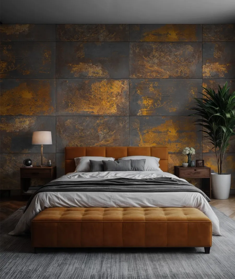 obrazek 1 120x60 cm DS - (grafitowy corten) - płyta beton architektoniczny ultralekka