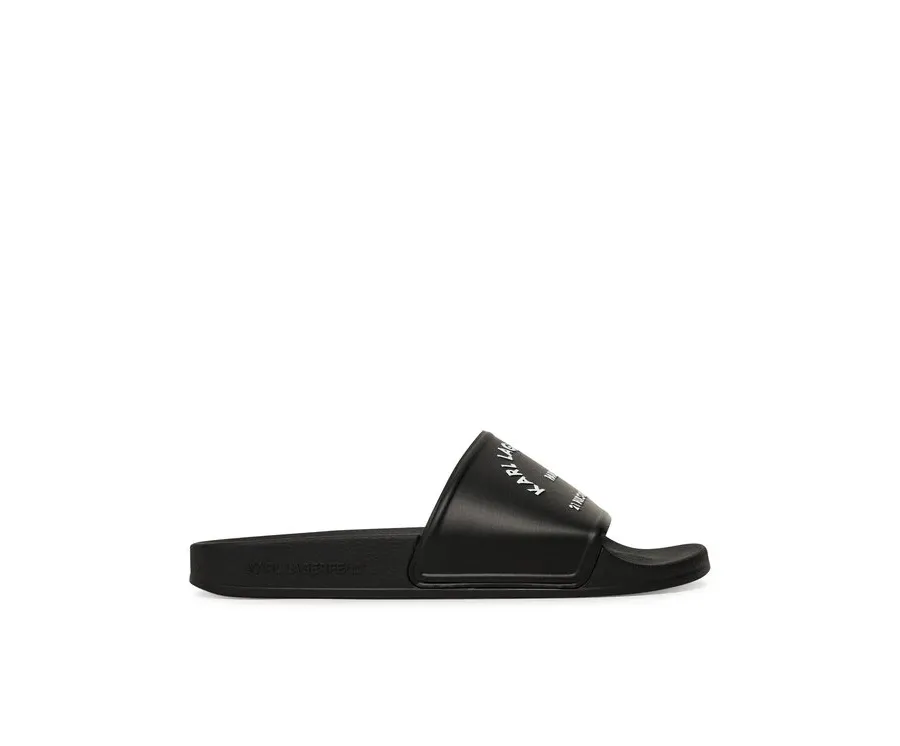 obrazek 1 KARL LAGERFELD Klapki Kondo 2.0 KL80908A Czarny