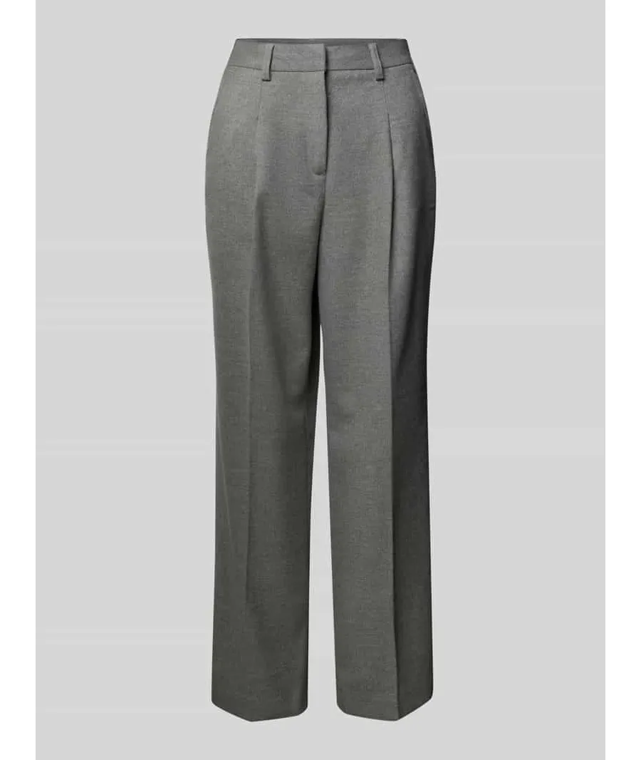 obrazek 1 Spodnie materiałowe o kroju baggy fit w kant