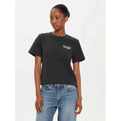 Zdjęcie Wrangler T-Shirt Graphic 112356429 Czarny Regular Fit