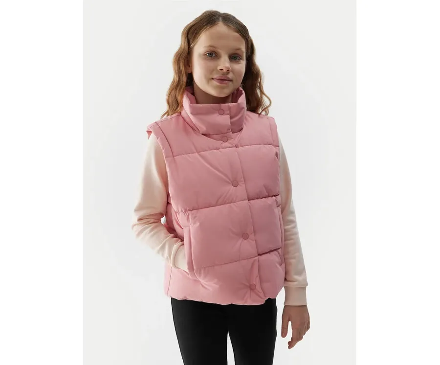 obrazek 1 4F Kamizelka 4FJWSS24TVJAF082 Różowy Regular Fit