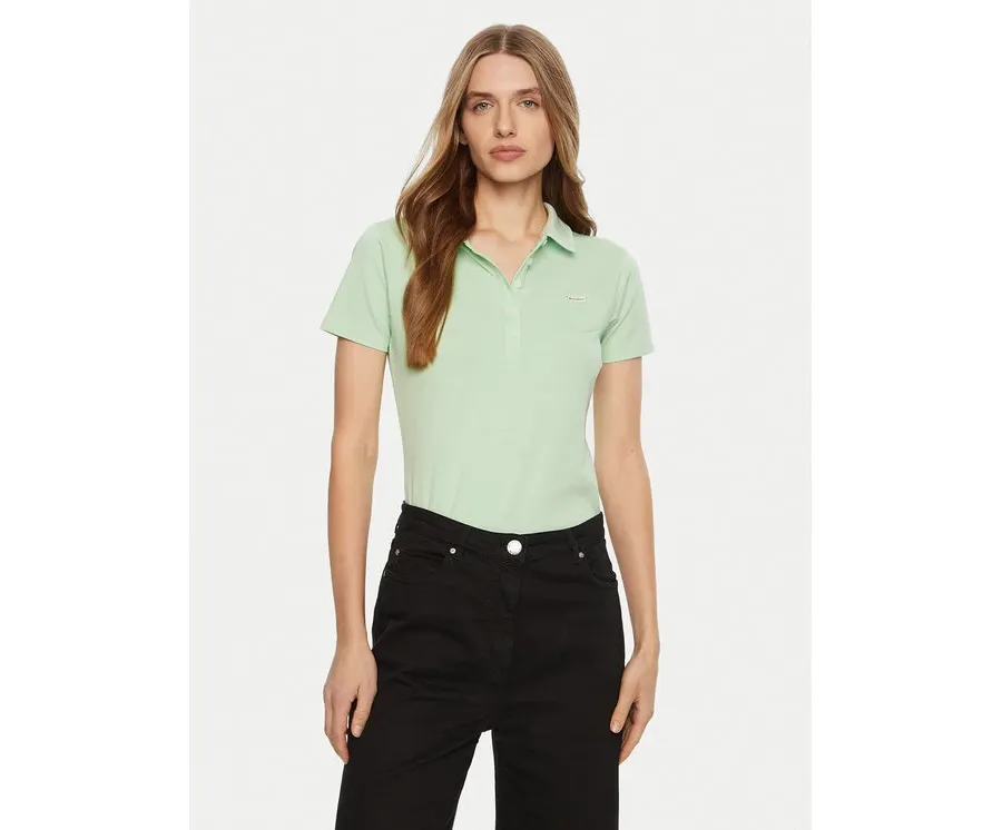 obrazek 1 Guess Polo W5RP47 KARS2 Zielony Regular Fit