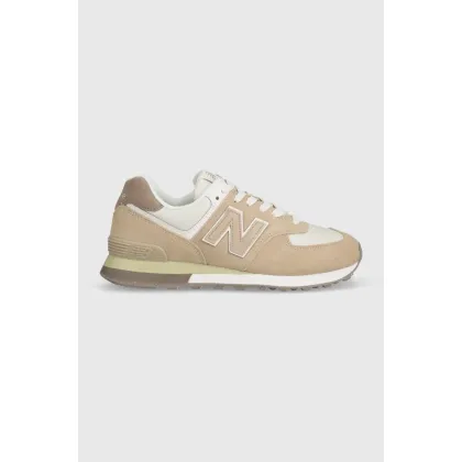 Zdjęcie New Balance 574 sneakersy kolor beżowy U574SBW