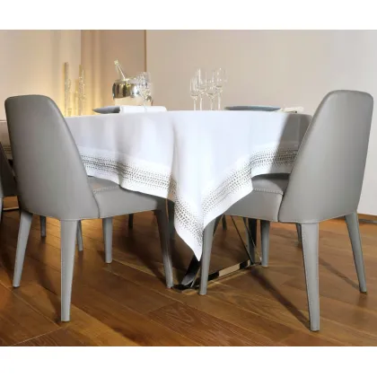 Picture Ginevra linen tablecloth - Italian design